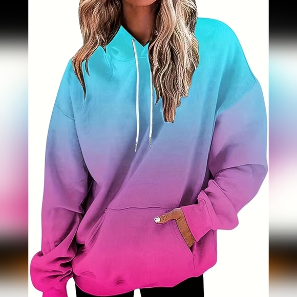 Tops - Ombre Hoodie